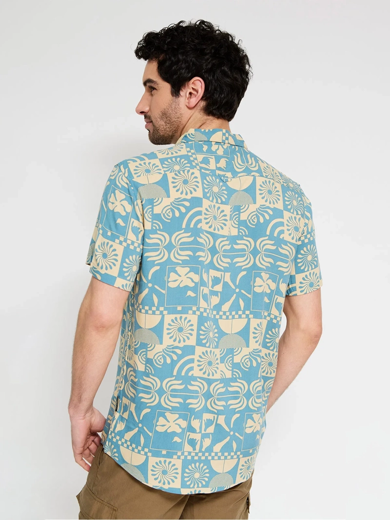 CAMISA HOMBRE CLOUDBREAK ECOVERO PRINT - 2