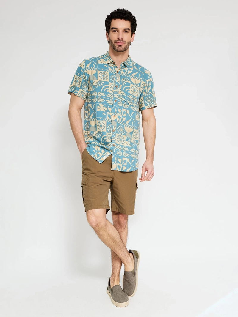 CAMISA HOMBRE CLOUDBREAK ECOVERO PRINT - 4