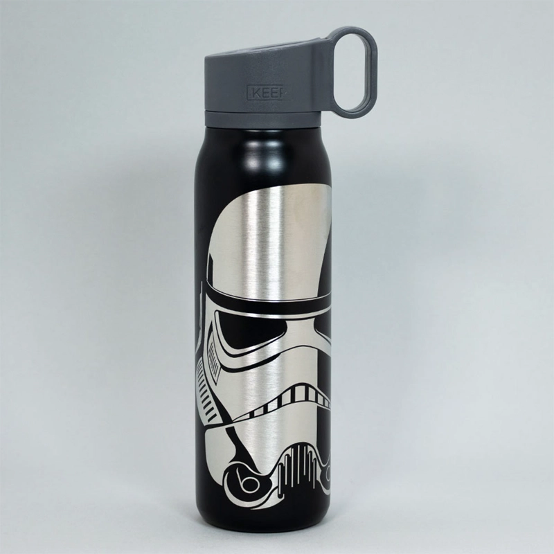 BOTELLA KEEP STAR WARS METÁLICA GANCHO - 1