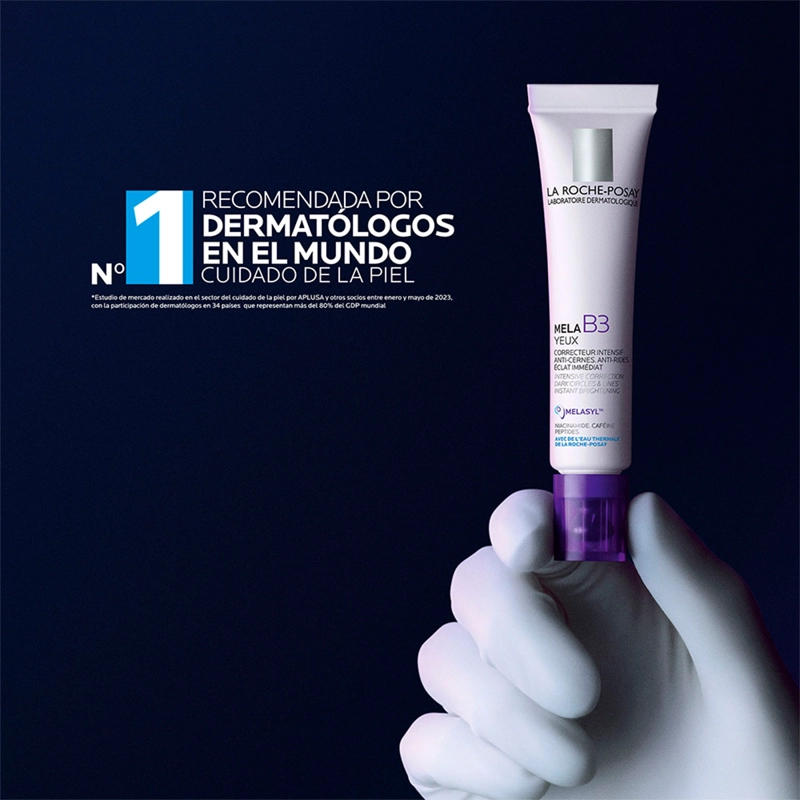 CREMA CONTORNO DE OJOS LA ROCHE POSAY MELA B3 15ML - 6