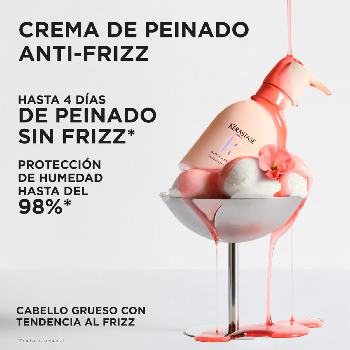 CREMA PARA CABELLO KERASTASE GLOSS ABSOLU FRIZZ GLAZE 240ML - 2