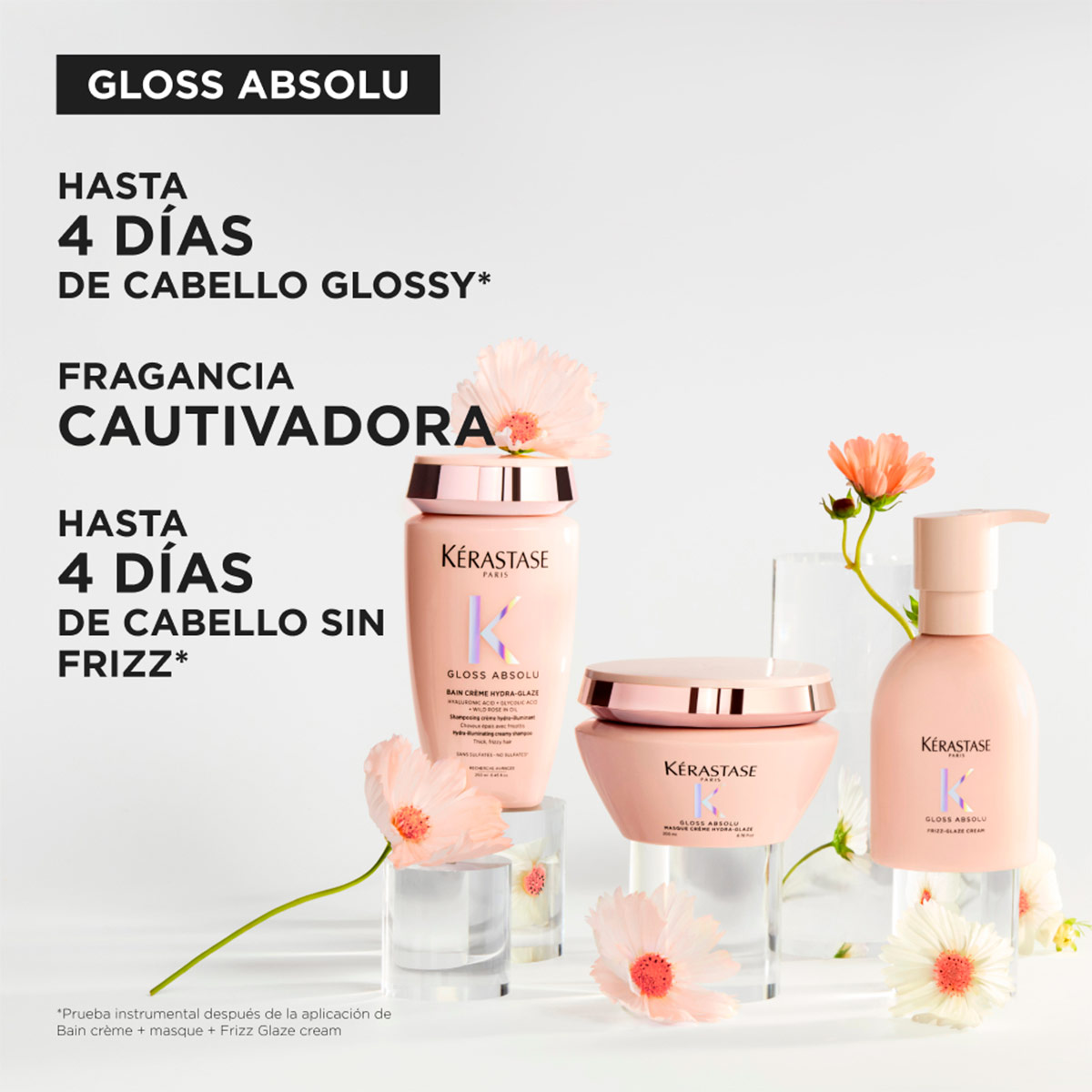 CREMA PARA CABELLO KERASTASE GLOSS ABSOLU FRIZZ GLAZE 240ML - 6
