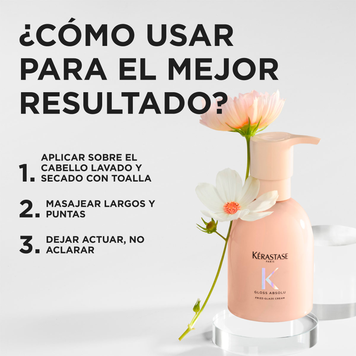 CREMA PARA CABELLO KERASTASE GLOSS ABSOLU FRIZZ GLAZE 240ML - 8