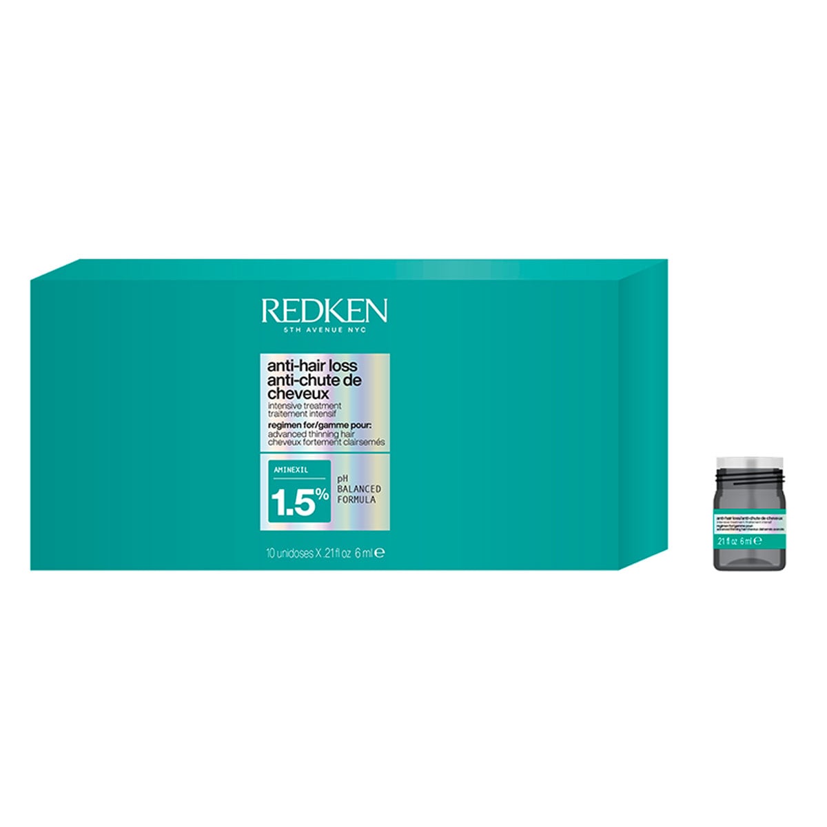 TRATAMIENTO INTENSIVO ANTICAÍDA REDKEN 10X6ML - 1