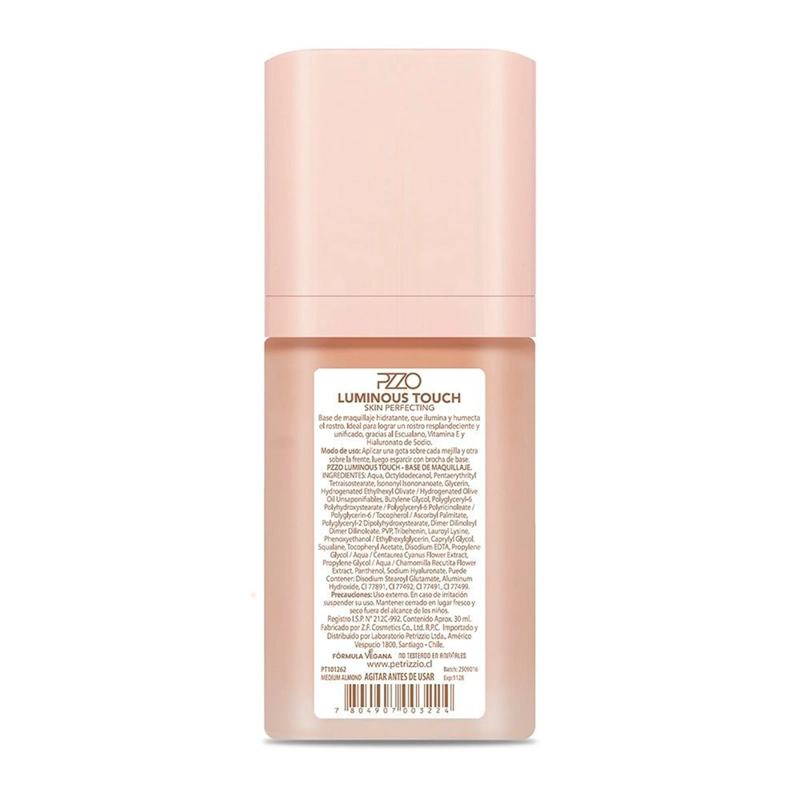 BASE PETRIZZIO LUMINOUS TOUCH SKIN PERFECTIN MEDIUM ALMOND - 2