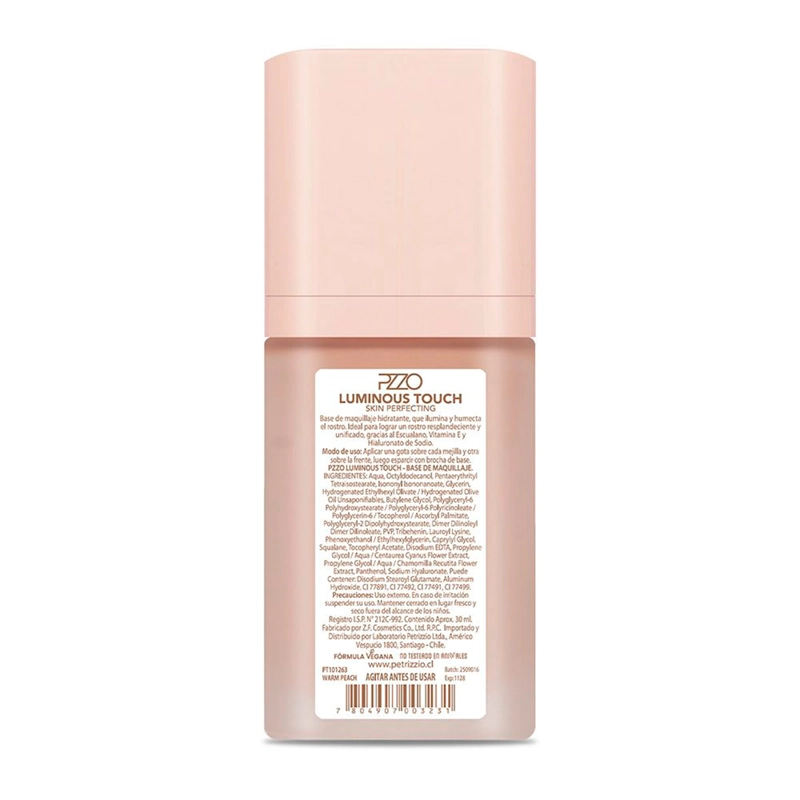 BASE PETRIZZIO LUMINOUS TOUCH SKIN PERFECTIN WARM PEACH - 2