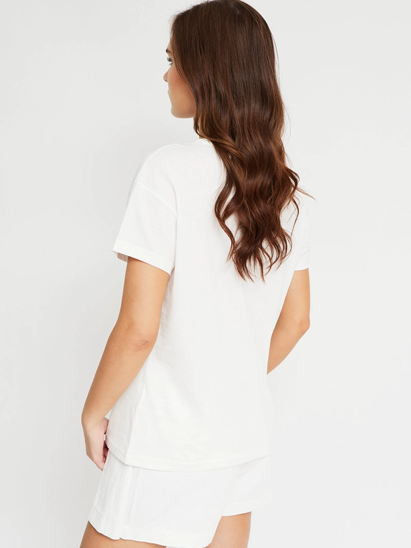 POLERA MUJER INDEX ALGODÓN MANGA CORTA GRÁFICA - 2