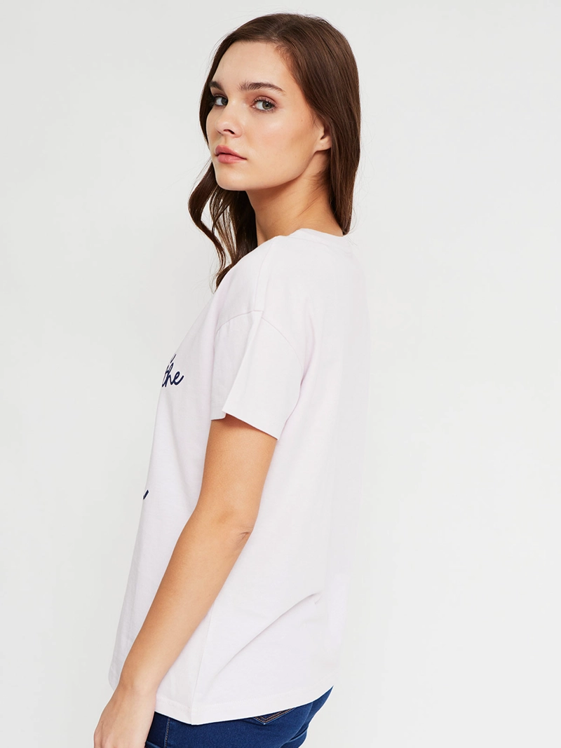 POLERA MUJER INDEX ALGODÓN MANGA CORTA GRÁFICA - 2
