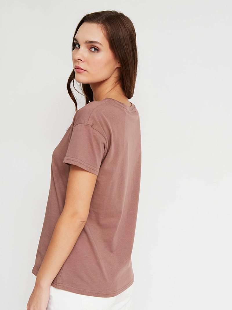 POLERA MUJER INDEX ALGODÓN MANGA CORTA GRÁFICA - 2