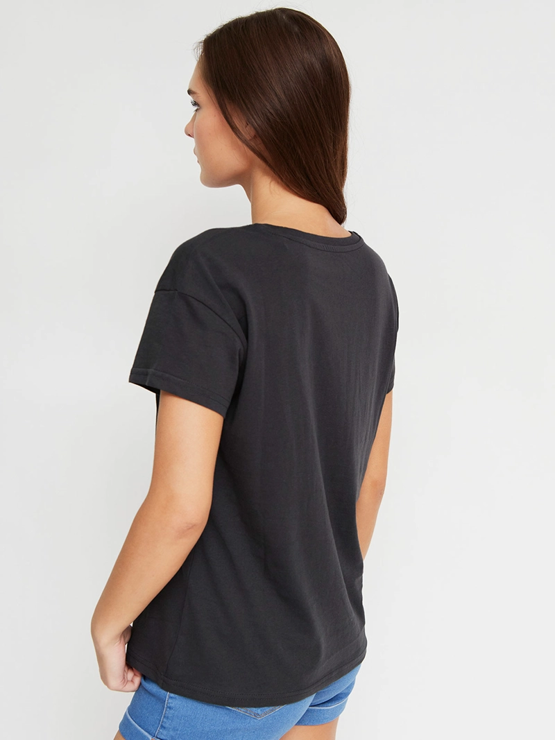 POLERA MUJER INDEX ALGODÓN MANGA CORTA GRÁFICA - 2