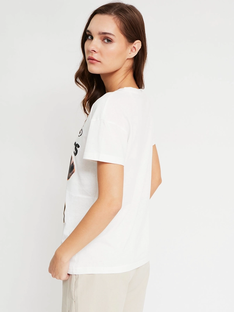 POLERA MUJER INDEX ALGODÓN MANGA CORTA GRÁFICA - 2