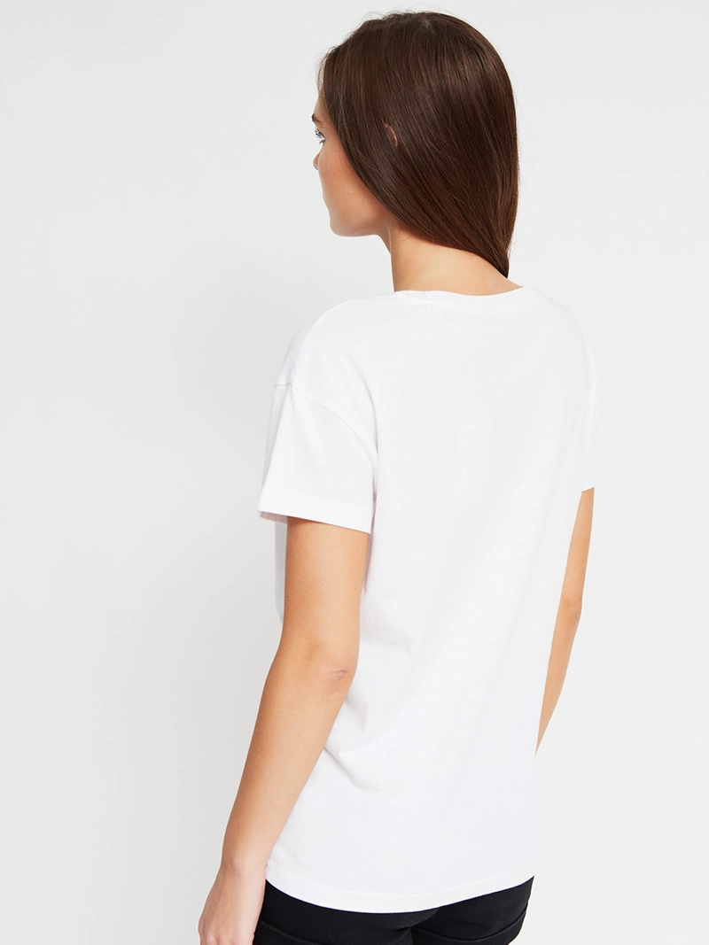 POLERA MUJER INDEX ALGODÓN MANGA CORTA GRÁFICA - 2
