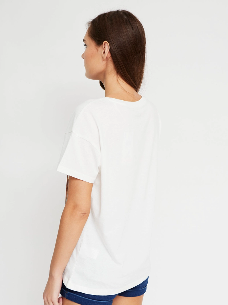 POLERA MUJER INDEX ALGODÓN MANGA CORTA GRÁFICA - 2