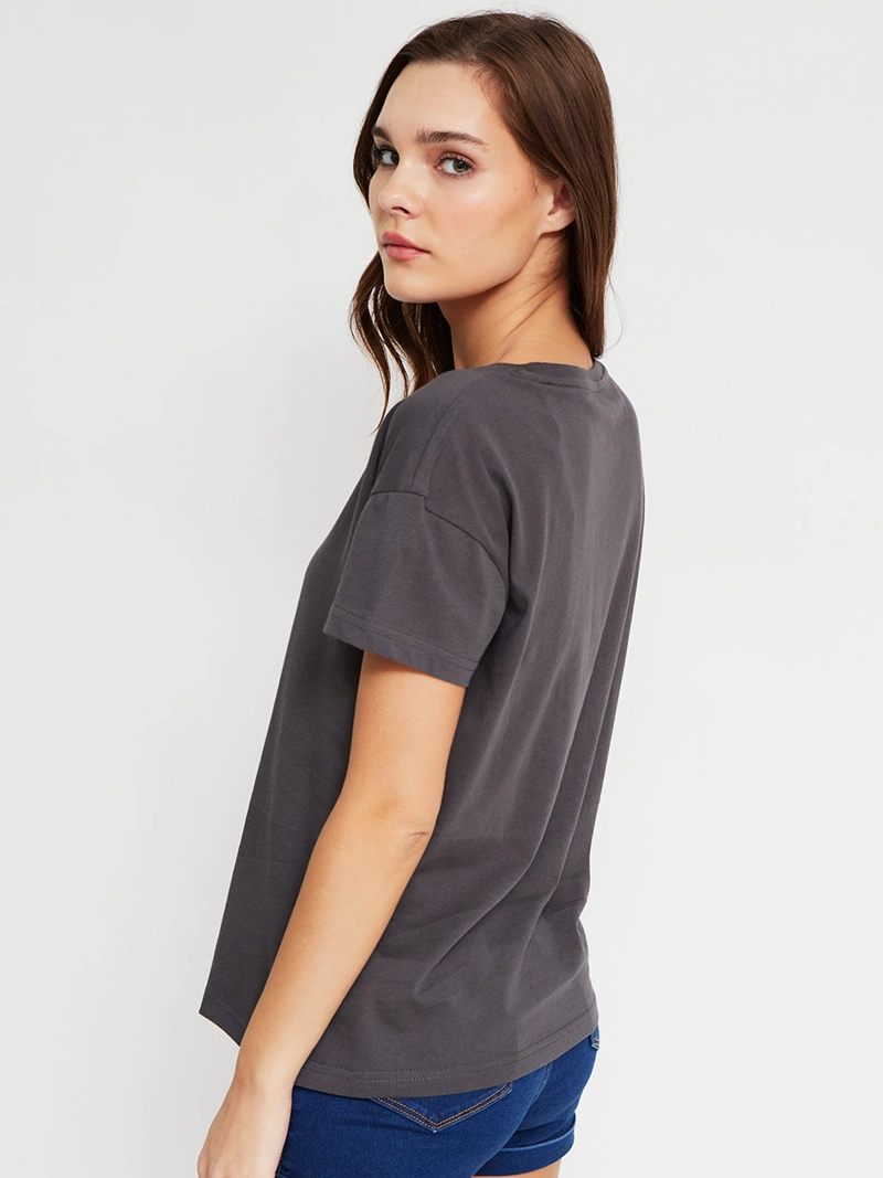 POLERA MUJER INDEX ALGODÓN MANGA CORTA GRÁFICA - 2