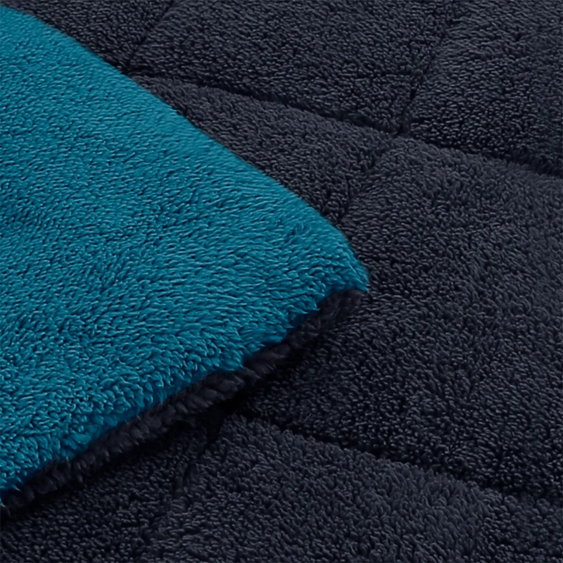 PLUMÓN ANDES SHERPA BICOLOR 1.5 PLAZAS AZUL - 3