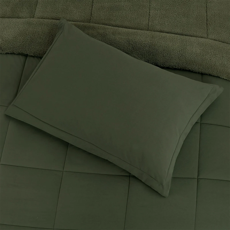 PLUMÓN ANDES VELVET MATTE 2 PLAZAS VERDE - 3