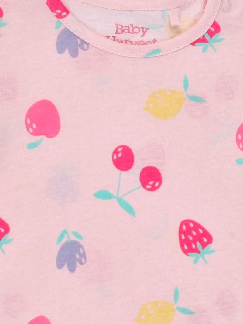 POLERA NIÑA BABY HARVEST MANGA CORTA ALGODÓN ESTAMPADO FIGURAS - 5