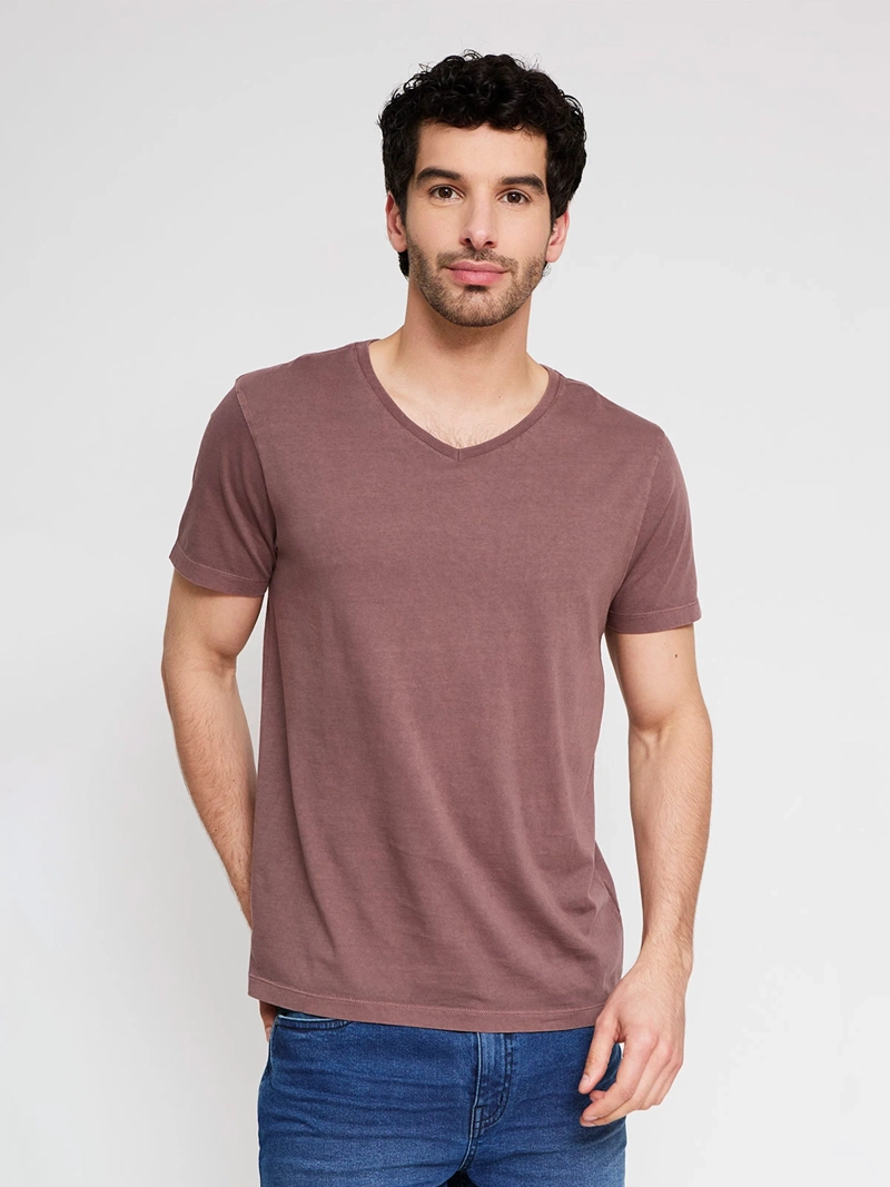 POLERA HOMBRE BARBADOS ALGODÓN CUELLO V - 1