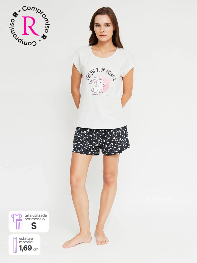 PIJAMA MUJER INDEX PUNTO NAVI - 1