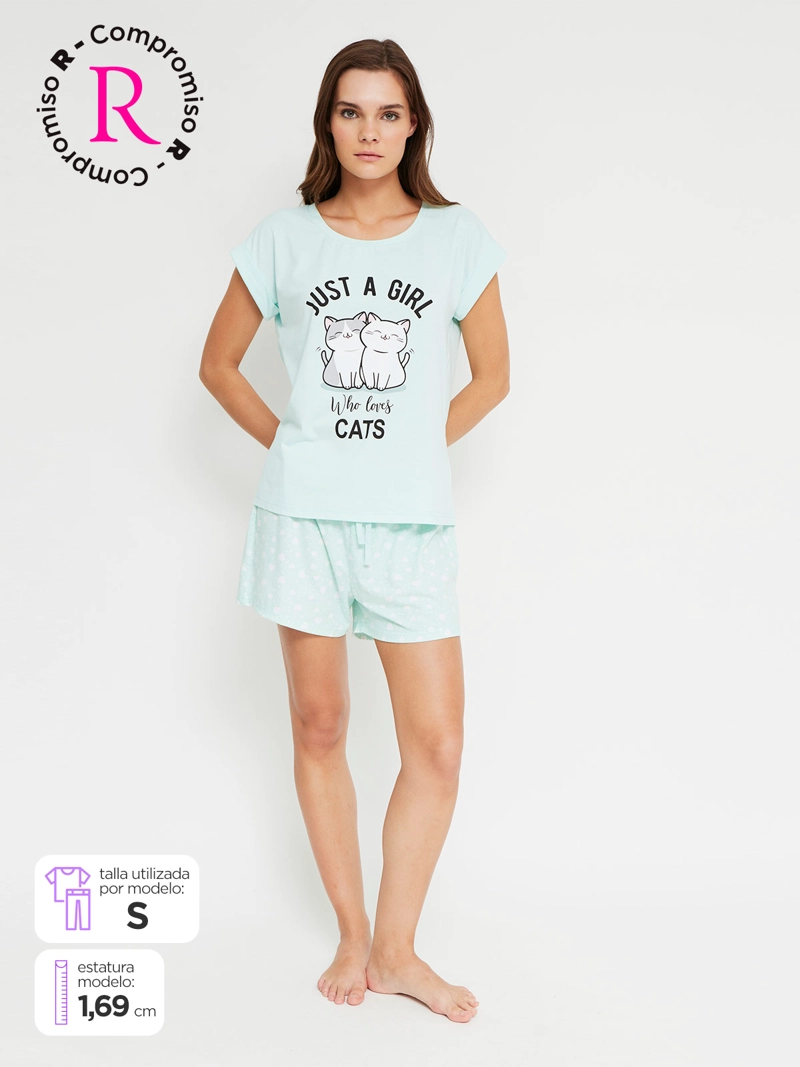 PIJAMA MUJER INDEX PUNTO NAVI - 1