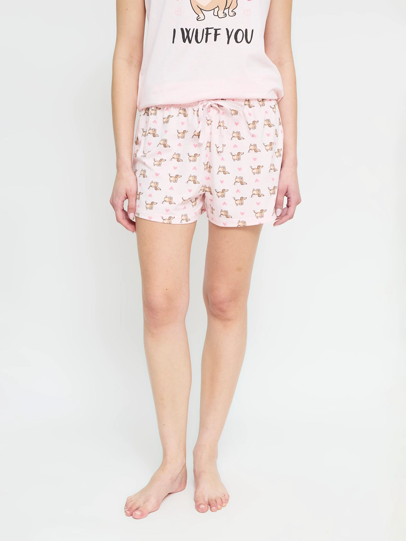 SHORT DE PIJAMA MUJER INDEX PRINT - 2