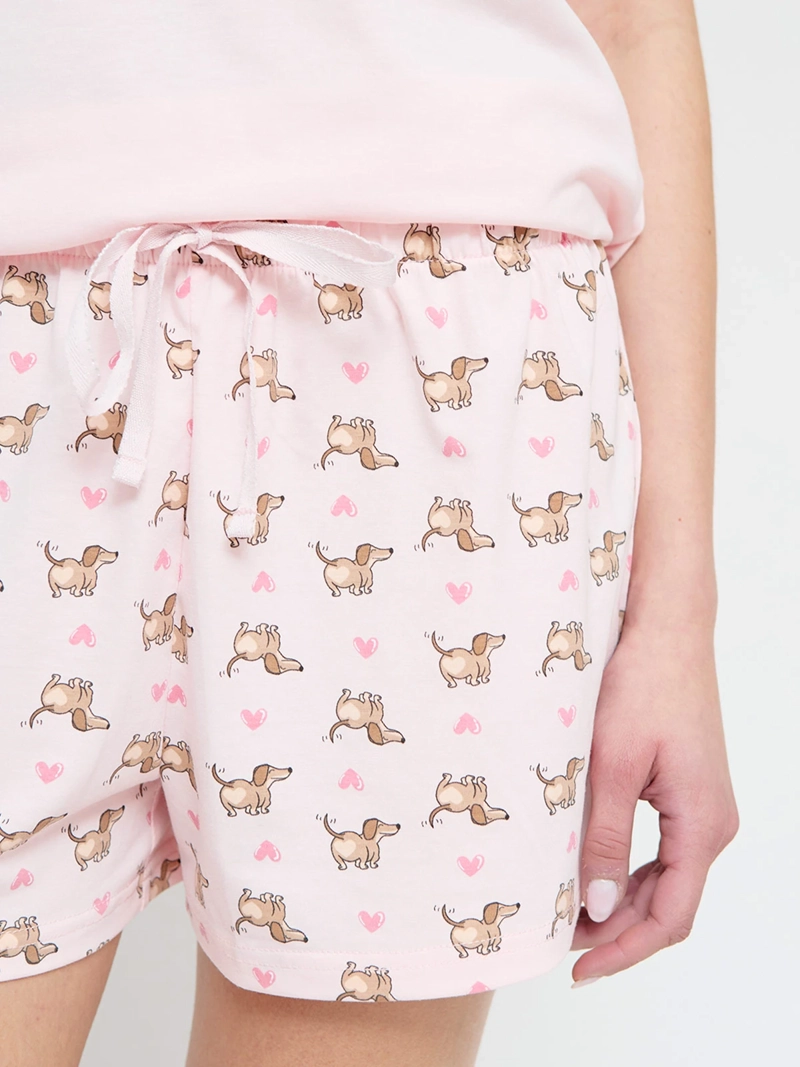 SHORT DE PIJAMA MUJER INDEX PRINT - 4