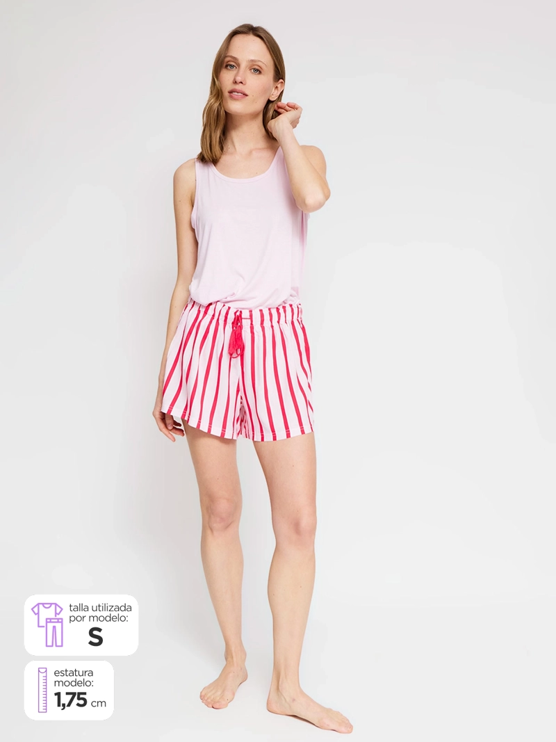 SHORT DE PIJAMA MUJER MARQUIS PRINT