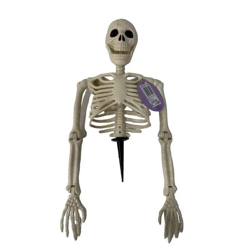 ADORNO HALLOWEEN RIPLEY HOME ESQUELETO MEDIO CUERPO ESTACA - 1