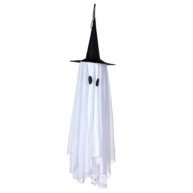 ADORNO HALLOWEEN RIPLEY HOME COLGANTE SOMBRERO FANTASMA  - 1
