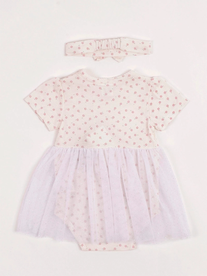 VESTIDO NIÑA BABY HARVEST ALGODÓN TULL - 4