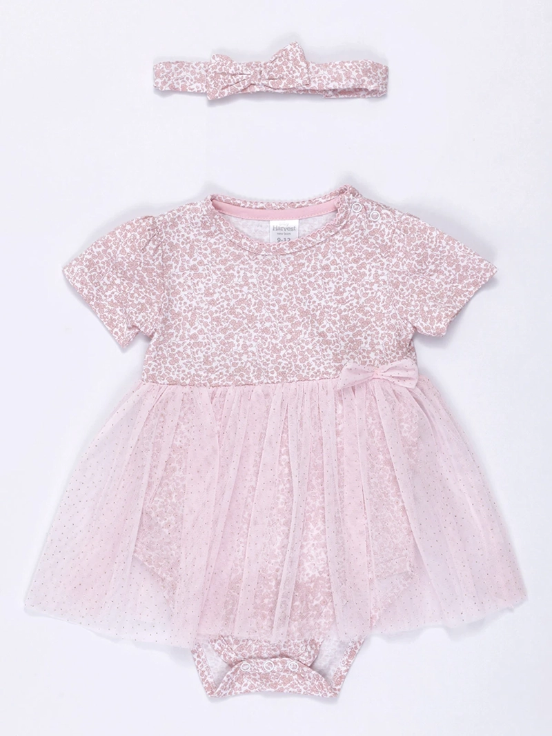 VESTIDO NIÑA BABY HARVEST ALGODÓN TULL