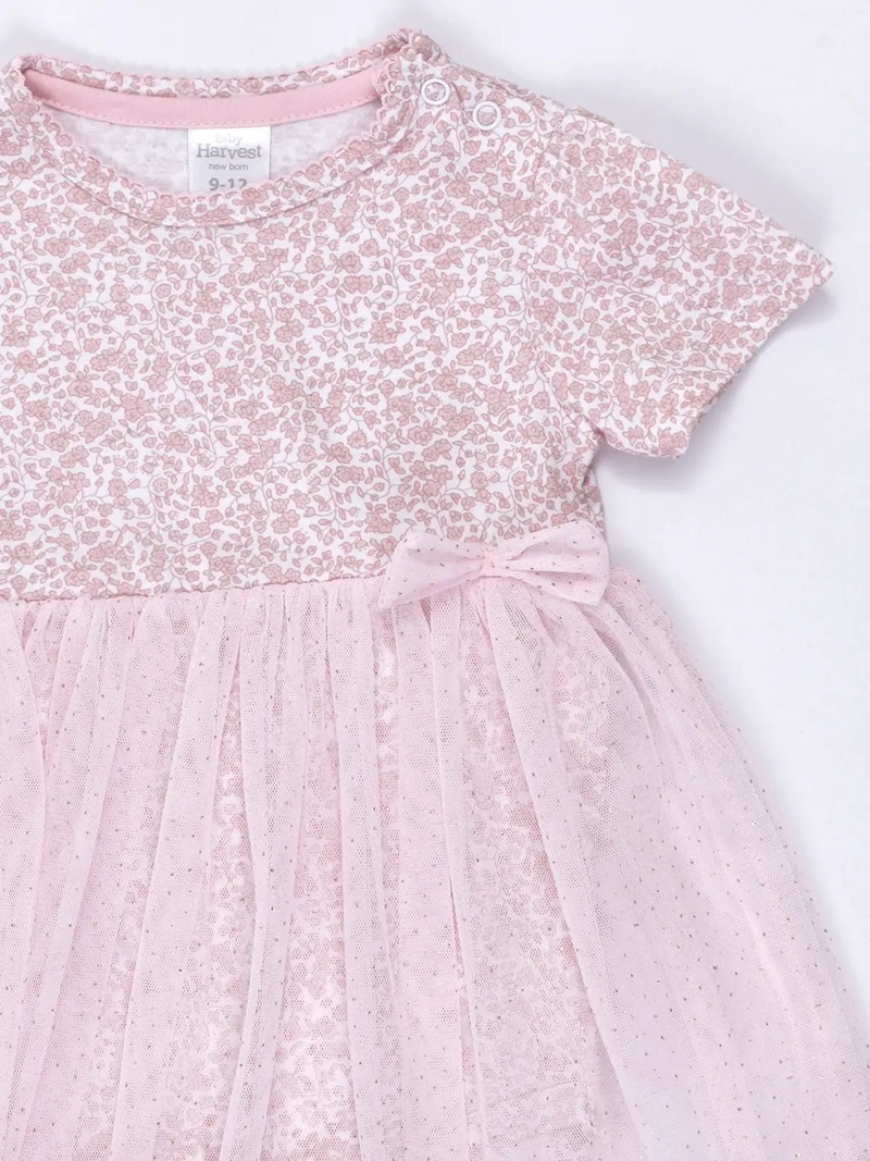 VESTIDO NIÑA BABY HARVEST ALGODÓN TULL - 3