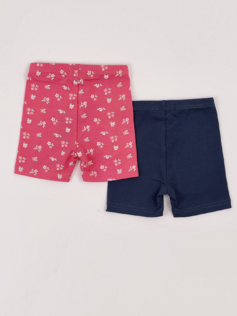 PACK X2 CALZA NIÑA BABY HARVEST ALGODÓN LISA Y ESTAMPADA - 2