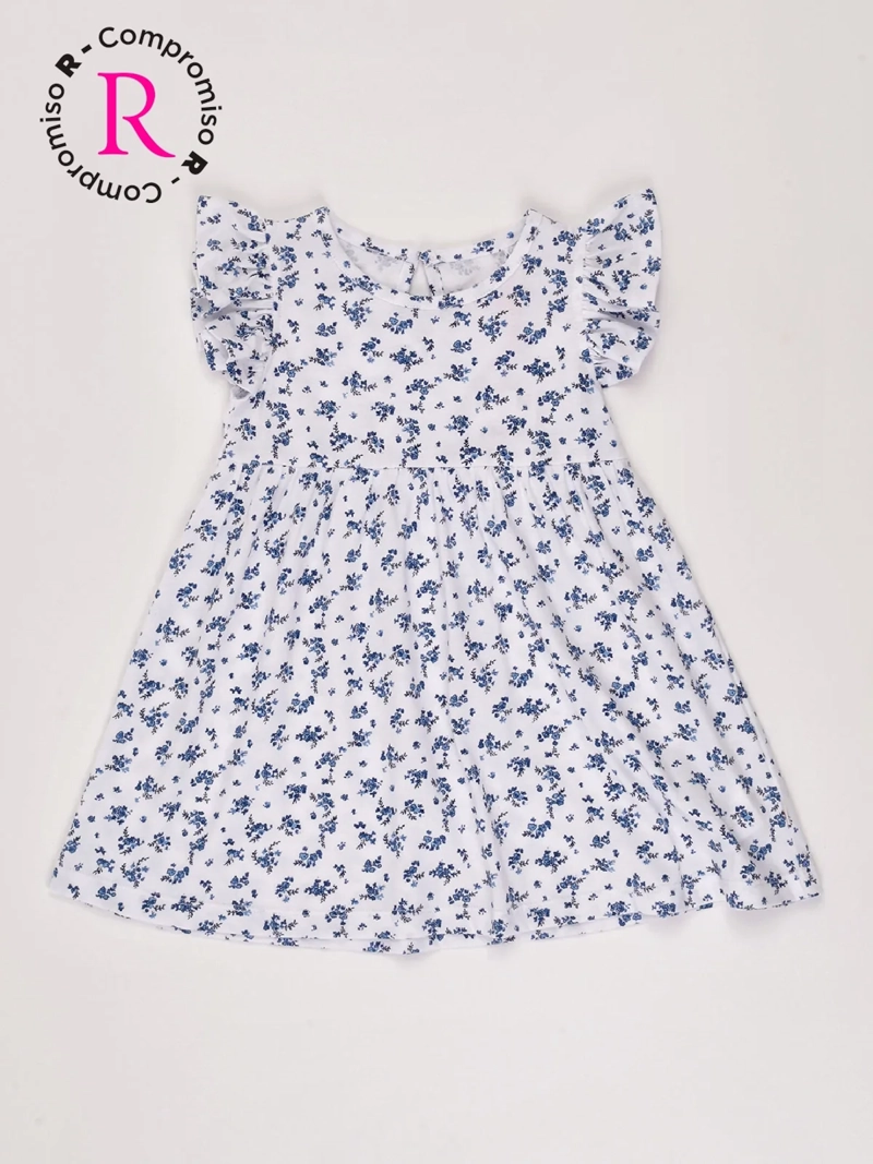 VESTIDO NIÑA BABY HARVEST ALGODÓN ESTAMPADO - 3