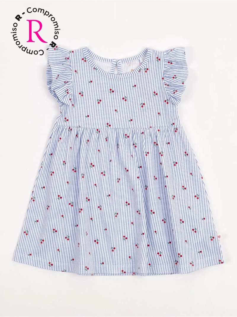 VESTIDO NIÑA BABY HARVEST ALGODÓN ESTAMPADO - 3