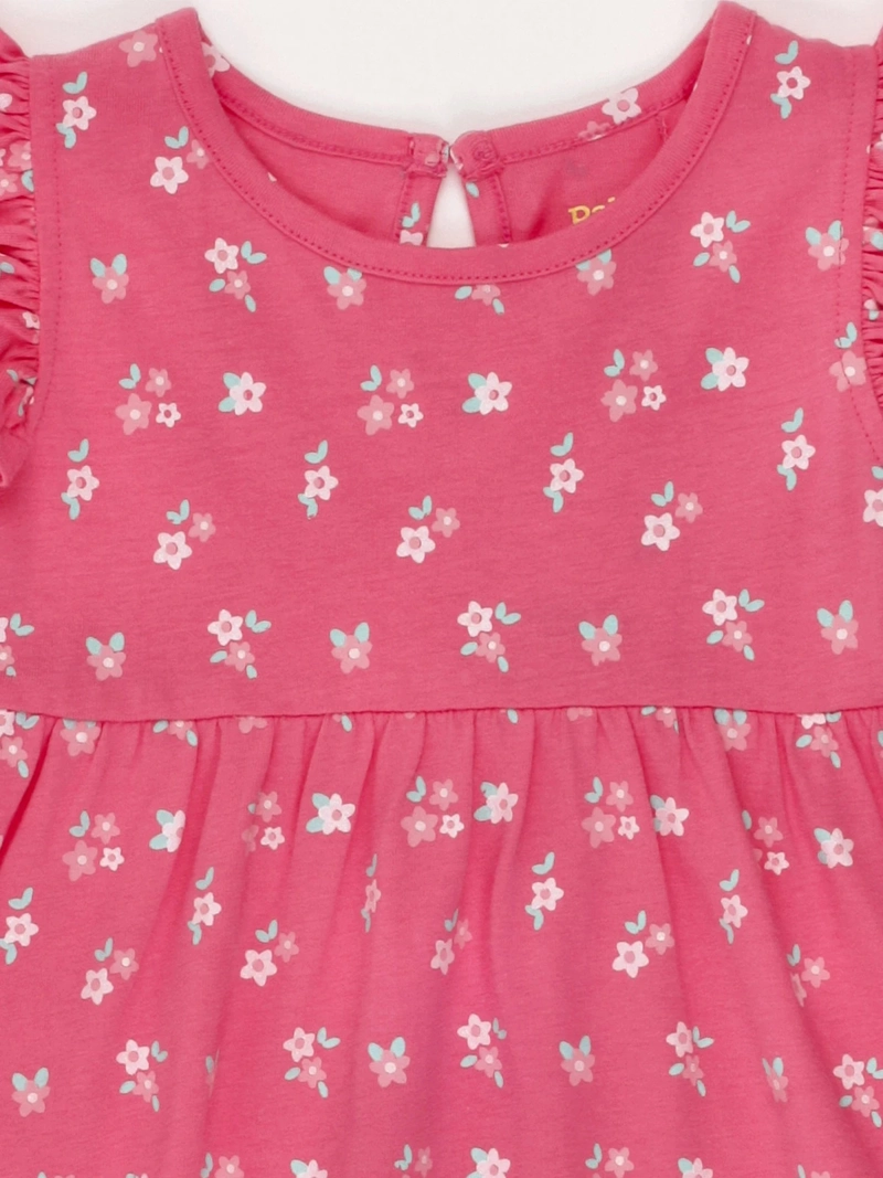 VESTIDO NIÑA BABY HARVEST ALGODÓN ESTAMPADO - 5