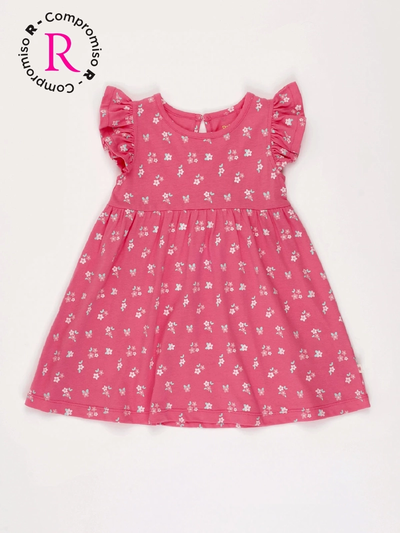VESTIDO NIÑA BABY HARVEST ALGODÓN ESTAMPADO - 3