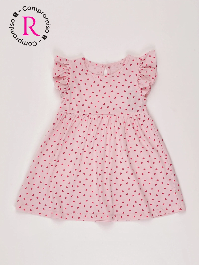 VESTIDO NIÑA BABY HARVEST ALGODÓN ESTAMPADO - 3