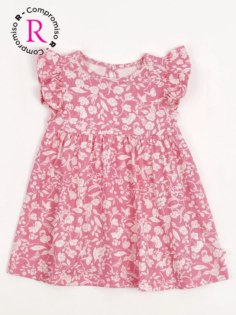 VESTIDO NIÑA BABY HARVEST ALGODÓN ESTAMPADO - 3