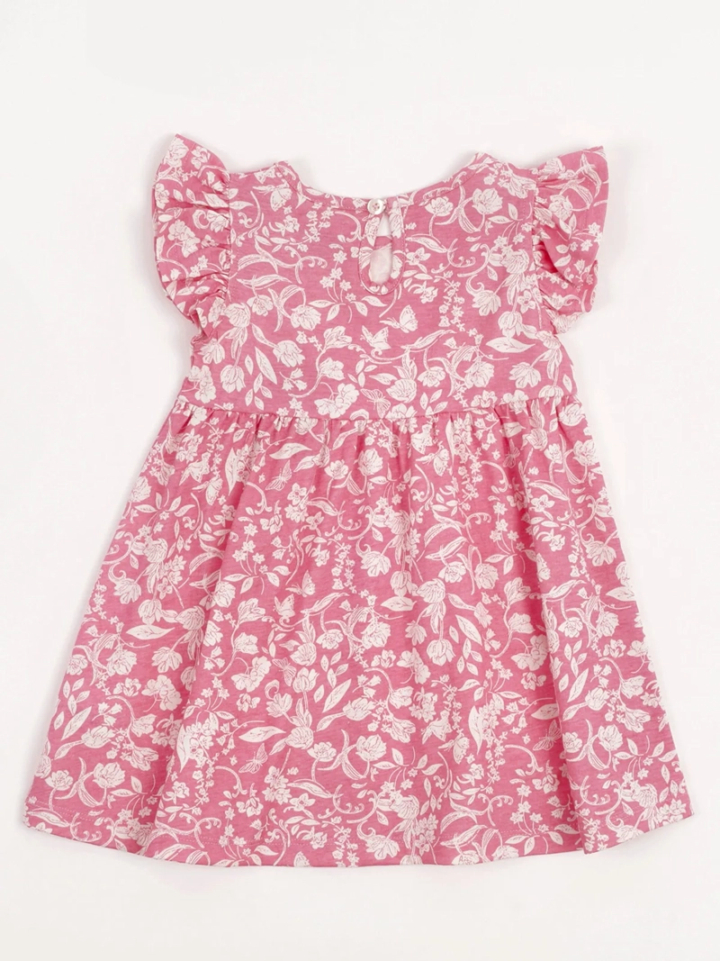 VESTIDO NIÑA BABY HARVEST ALGODÓN ESTAMPADO - 4
