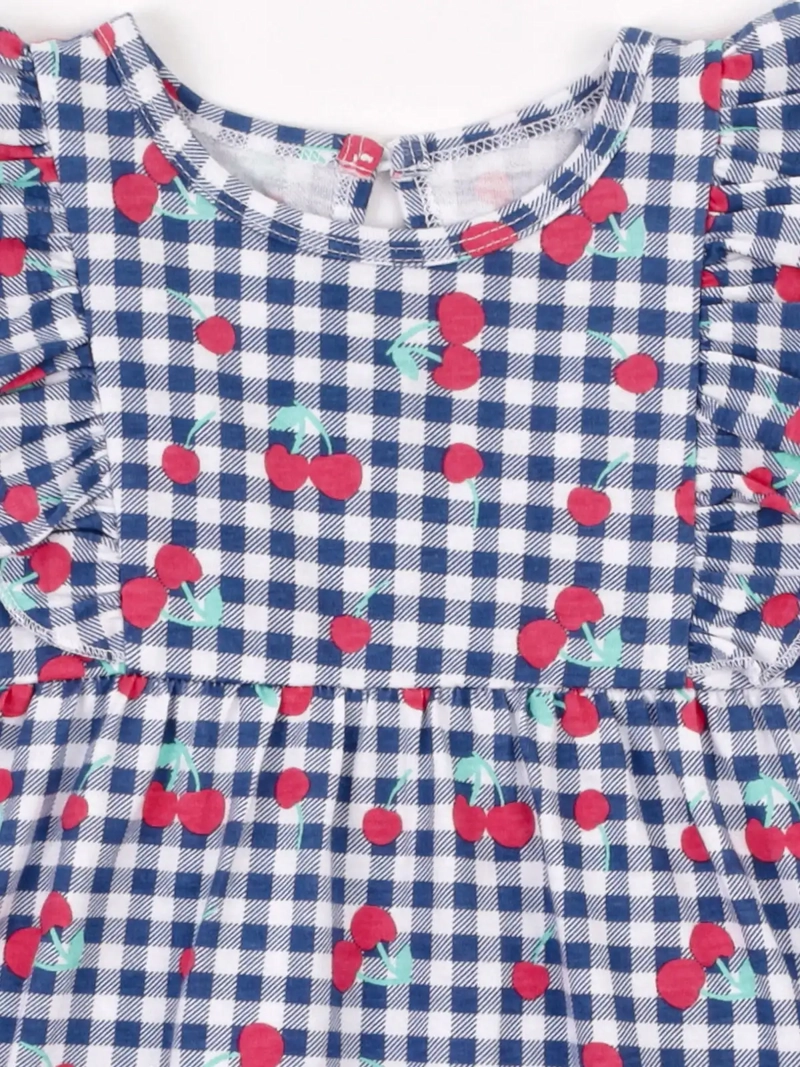 VESTIDO NIÑA BABY HARVEST ALGODÓN VUELOS ESTAMPADO - 6