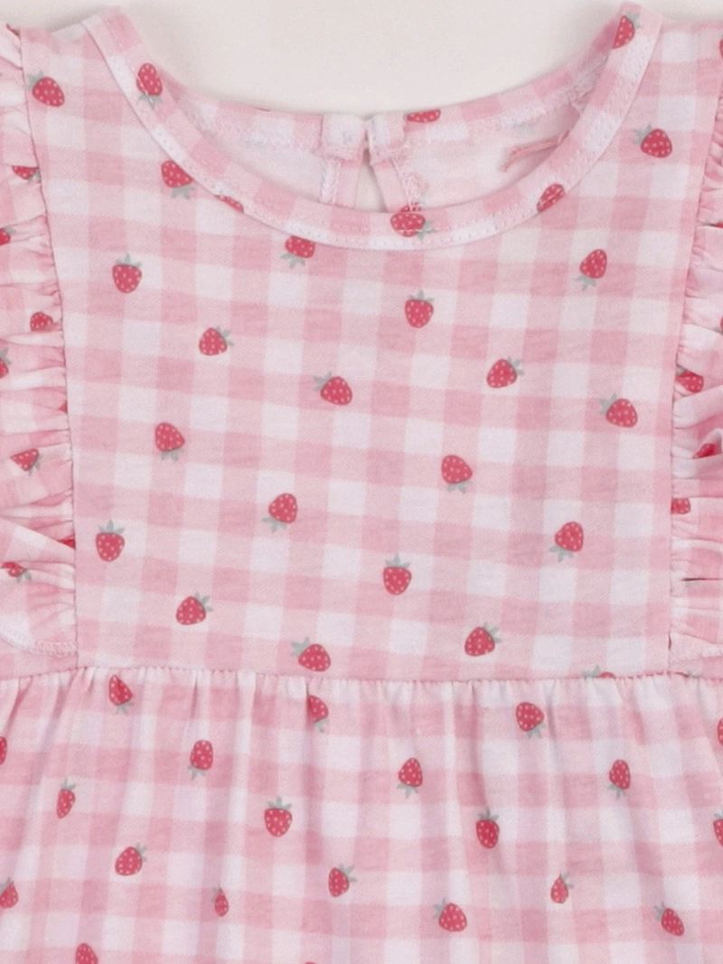 VESTIDO NIÑA BABY HARVEST ALGODÓN VUELOS ESTAMPADO - 5
