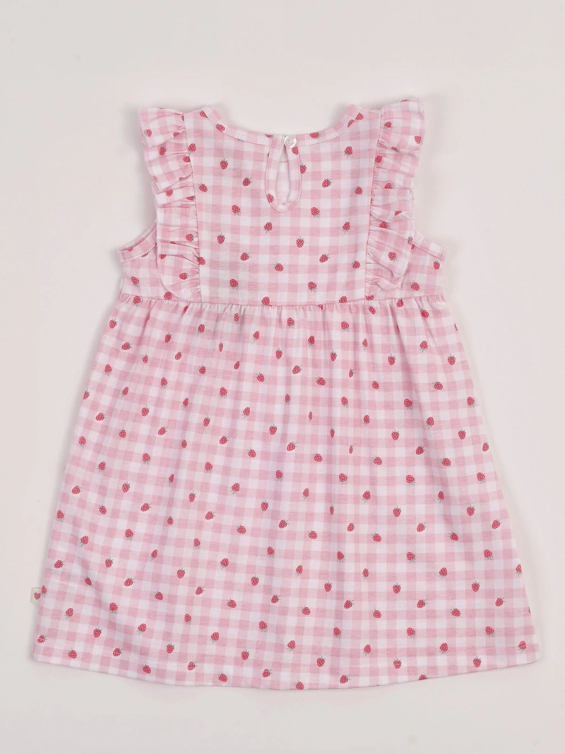 VESTIDO NIÑA BABY HARVEST ALGODÓN VUELOS ESTAMPADO - 4
