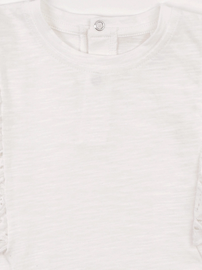 POLERA NIÑA BABY HARVEST ALGODÓN SIN MANGAS BRODERIE - 6