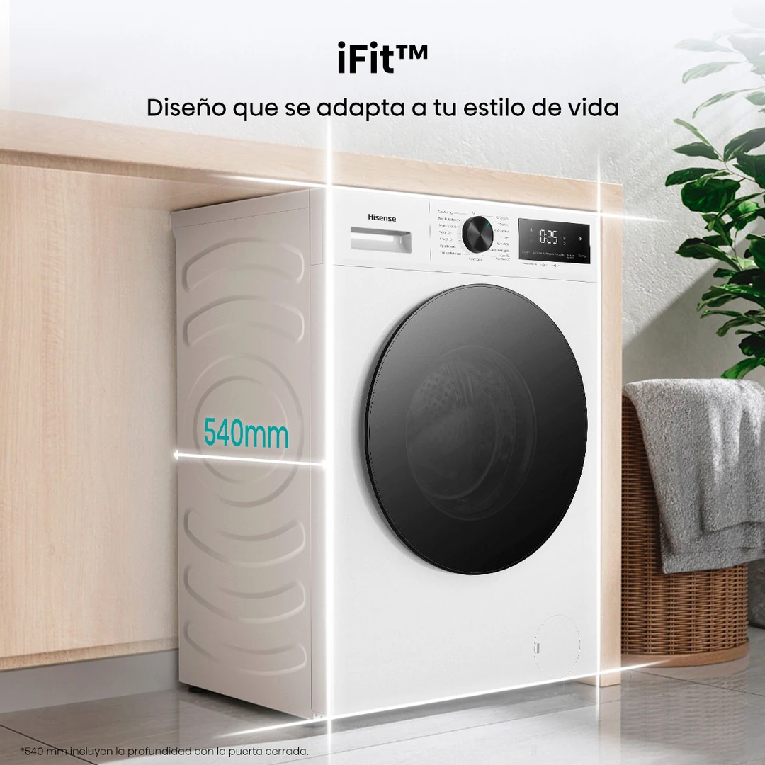 LAVADORA SECADORA HISENSE WD1I1041BW 10KG 6KG BLANCO - 6