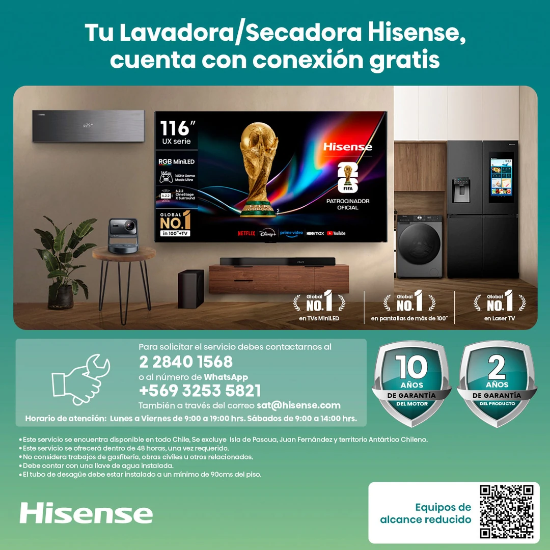 LAVADORA SECADORA HISENSE WD1I1041BT 10KG 6KG GRAFITO - 15
