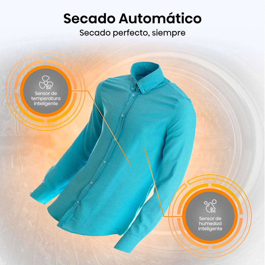 LAVADORA SECADORA HISENSE WD1I1041BT 10KG 6KG GRAFITO - 9