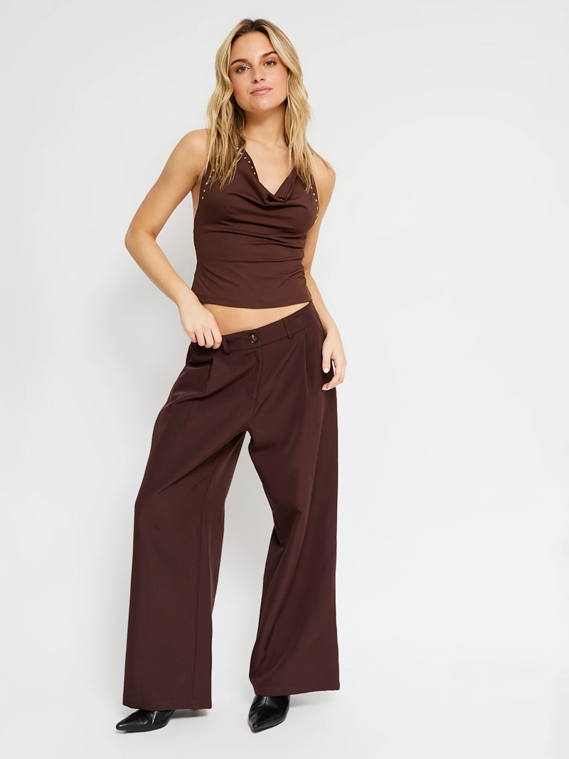 POLERA MUJER INDEX HALTER TACHAS - 4