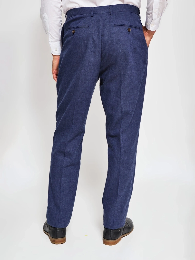 PANTALÓN HOMBRE CACHAREL LINO FORMAL - 3