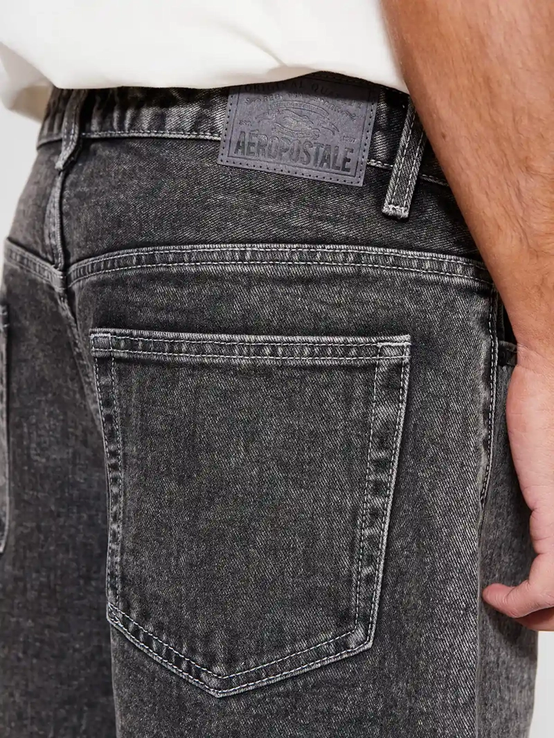 SHORT HOMBRE AEROPOSTALE ALGODÓN BAGGY - 4